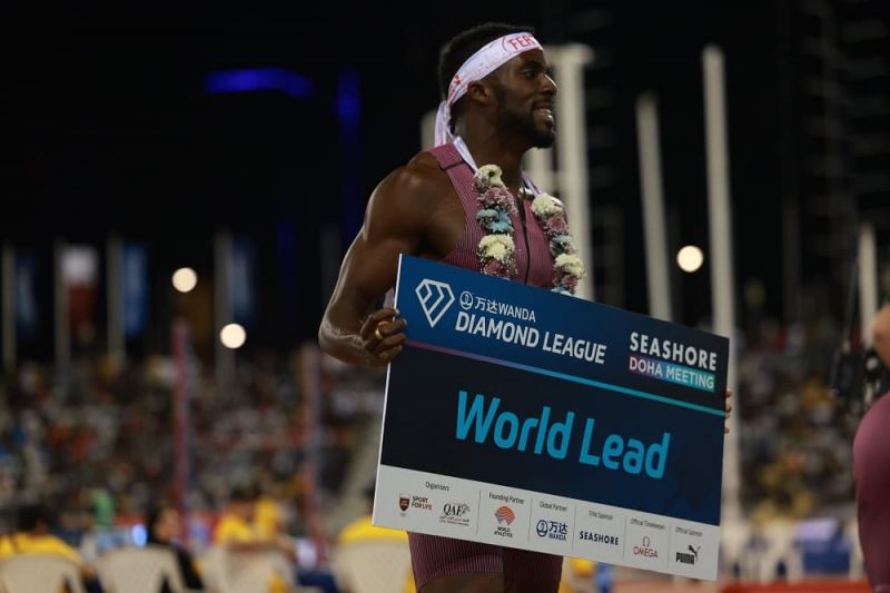 Bednarek Delivers Statement with 19.67s PB in 200m Victory at Doha Diamond League